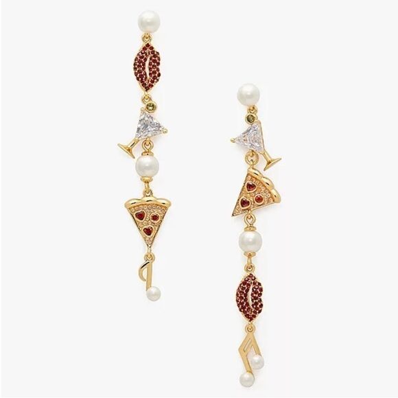 Kate Spade Hit The Town Linear Earrings - Picture 1 of 4